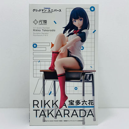 【中古】 宝多六花「劇場版グリッドマンユニバース」1/7プラスチック製塗装済み完成品【フィギュア】