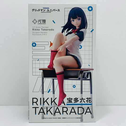 【中古】 宝多六花「劇場版グリッドマンユニバース」1/7プラスチック製塗装済み完成品【フィギュア】