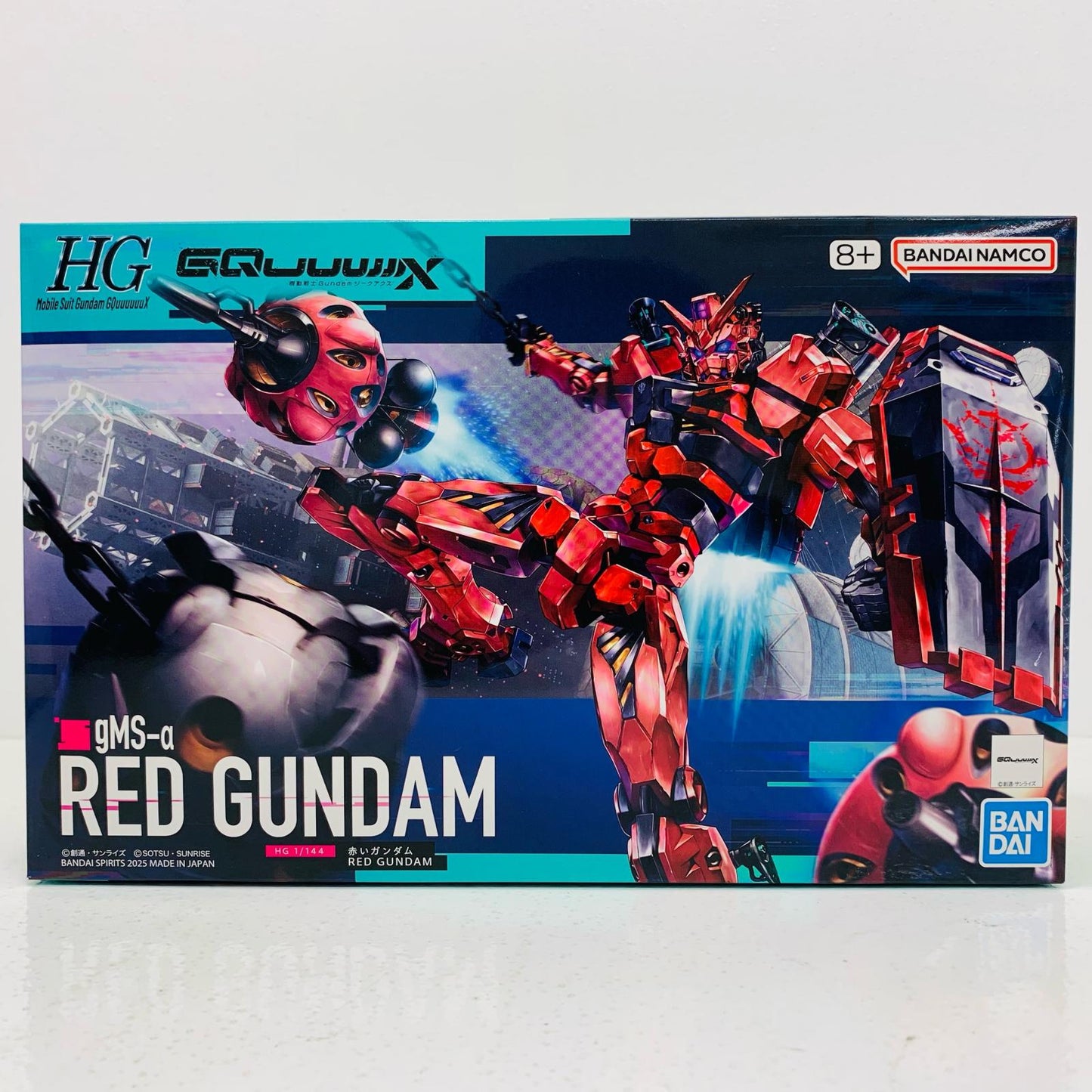 【中古】 1/144 HG 赤いガンダム 「機動戦士GundamGQuuuuuuX」 [5068569]【飾磨店】