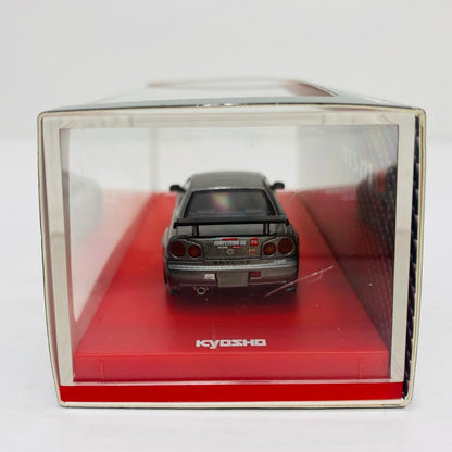 1/64 日産 スカイライン R34 GT-R ニスモ CRS Ver. LED搭載(グレー) 「MOTNシリーズ」 [K07130LGR]