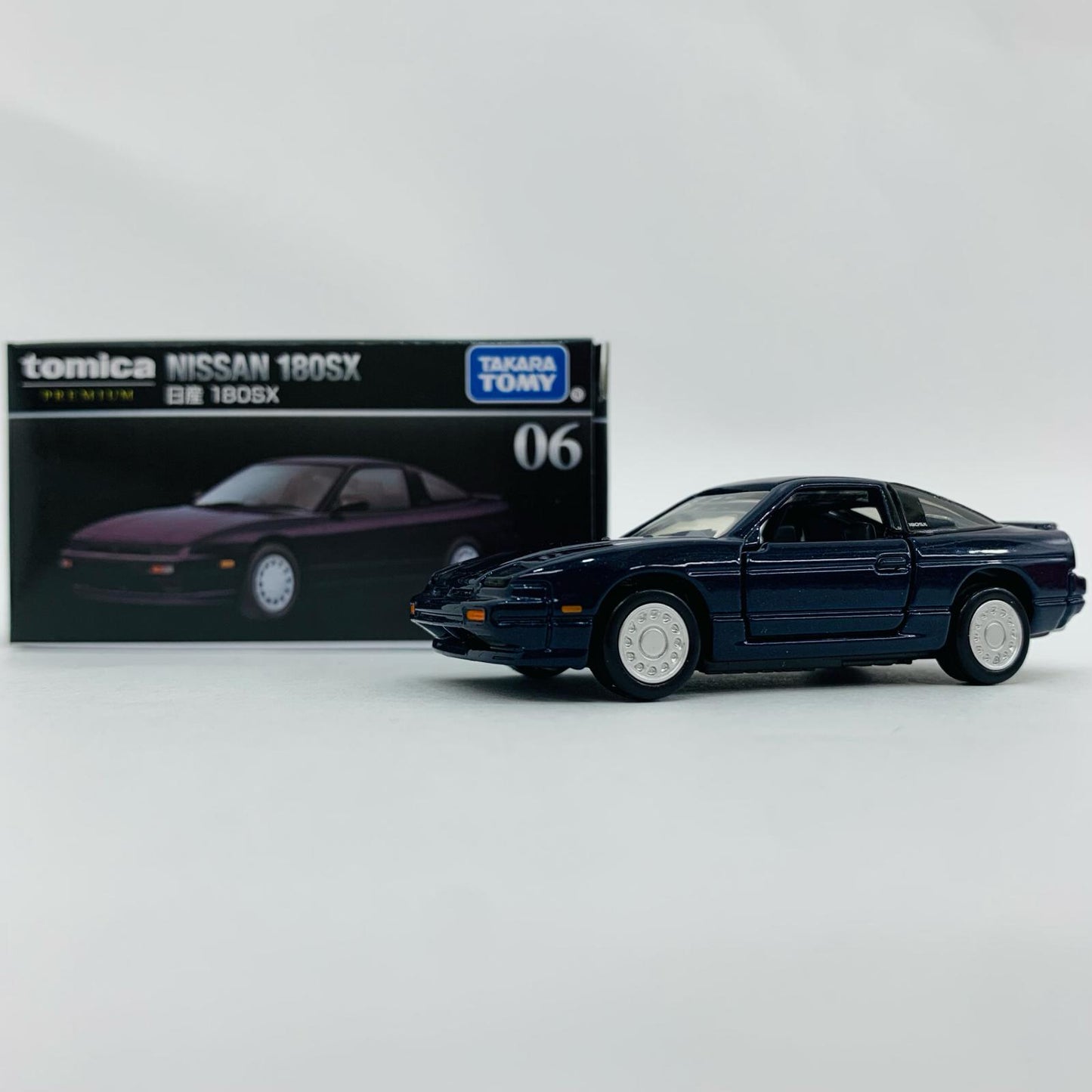 【Used】 1/62 Nissan 180SX "Tomica Premium 06"
