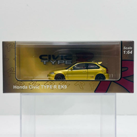 1/64 ホンダ シビック タイプR EK9 (ゴールド) [C33302]