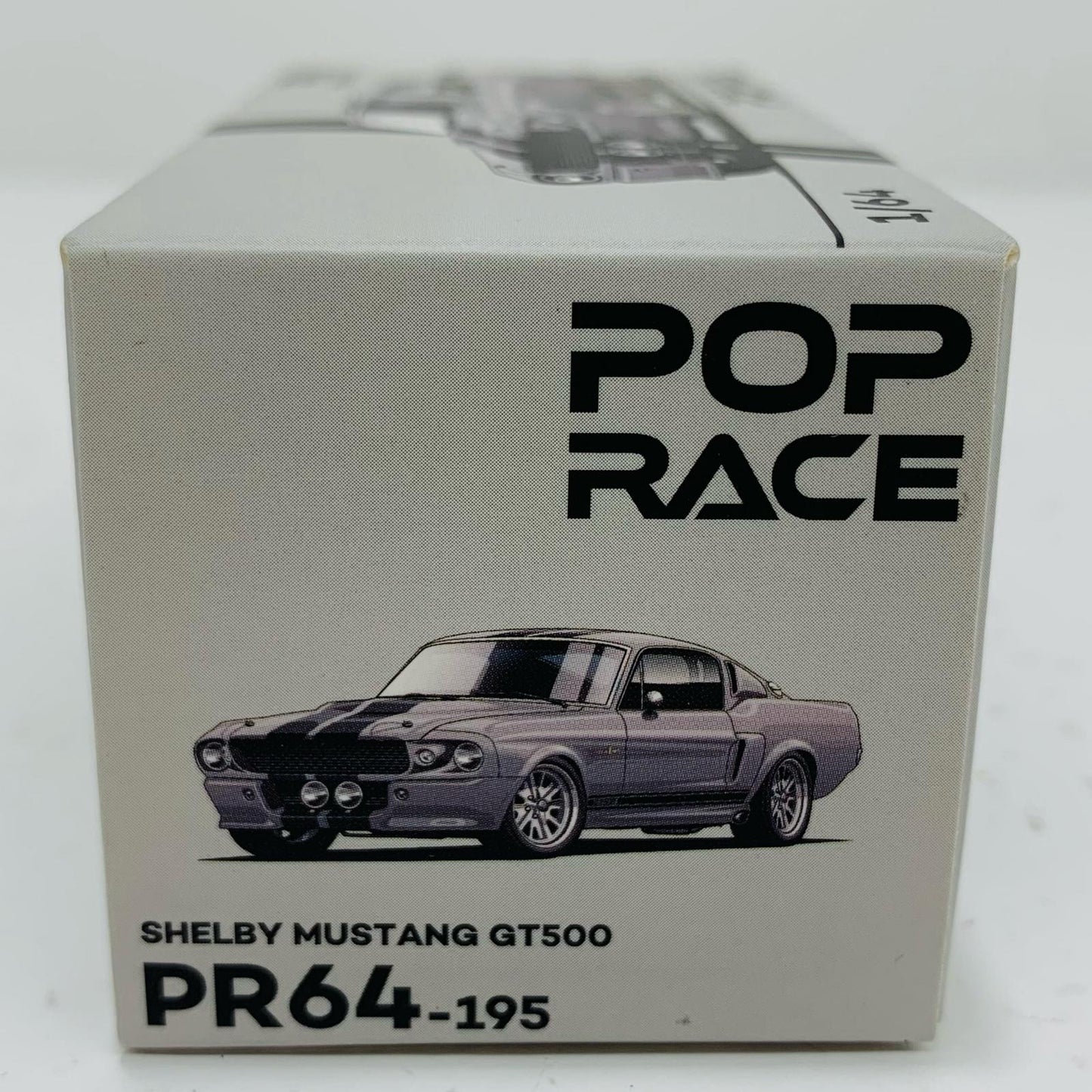 【中古】 1/64 1967 SHELBY MUSTANG GT500(グレー×ブラック) [PR640195]