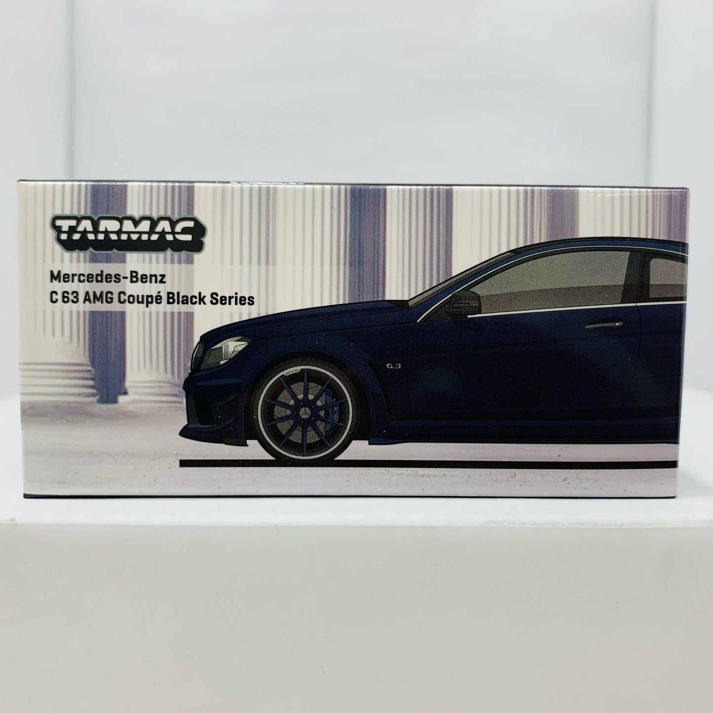 【中古】 1/64 Mercedes-Benz C 63 AMG Coupe Black Series(マットブラック) [T64G-009-MB]【飾磨店】