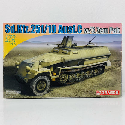 【中古】 1/72 Sd.Kfz.251/10 Ausf.C w/3.7cm Pak 「ARMORPRO」 [7314]【飾磨店】