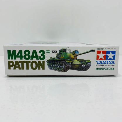 【中古】 1/35 アメリカ・M48A3パットン戦車 「ミリタリーミニチュアシリーズ No.120」 ディスプレイモデル [35120] 定価2500円版