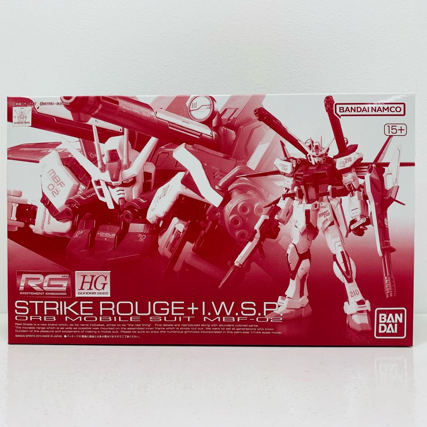 【中古】 1/144 RG MBF-02 ストライクルージュ+HG I.W.S.P. 「機動戦士ガンダムSEED MSV」 プレミアムバンダイ限定 [5064889]