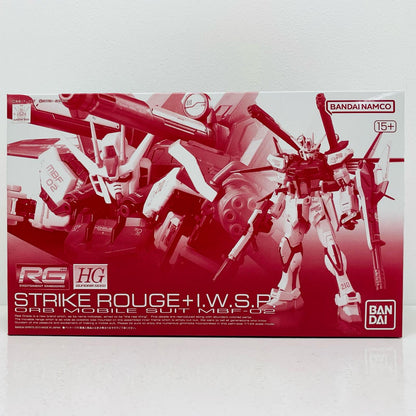 【中古】 1/144 RG MBF-02 ストライクルージュ+HG I.W.S.P. 「機動戦士ガンダムSEED MSV」 プレミアムバンダイ限定 [5064889]