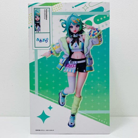 【中古】 ぷわぷわぽぷら「あおぎり高校」1/7スケールフィギュア【フィギュア】