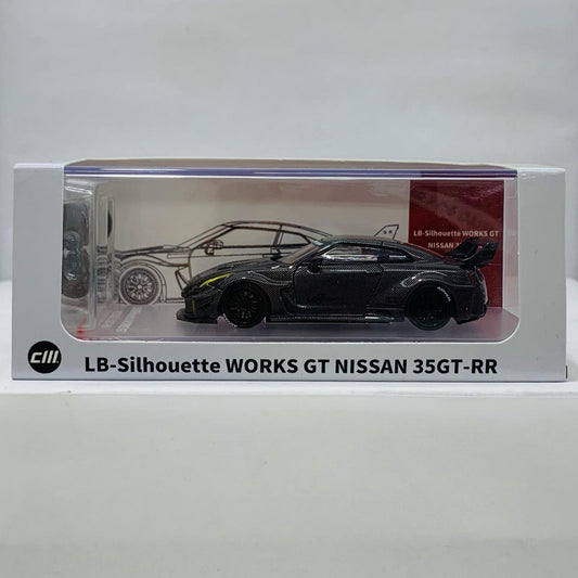 【中古】 1/64 Nissan LB-WORKS GT35RR スーパーシルエット(フルカーボン) [CM64-35RR-05]【飾磨店】