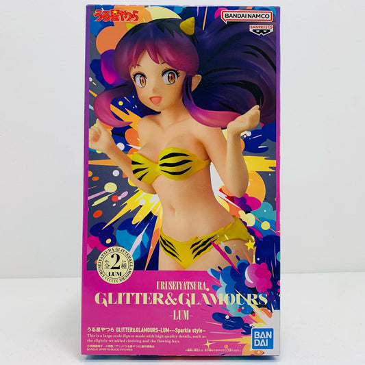 【中古】 ラム(髪パープル)～Sparklestyle～GLITTER&GLAMOURS「うる星やつら」 うる星やつら フィギュア ラム GLITTER&GLAMOURS Sparklestyle 2746617【フィギュア】【飾磨店】