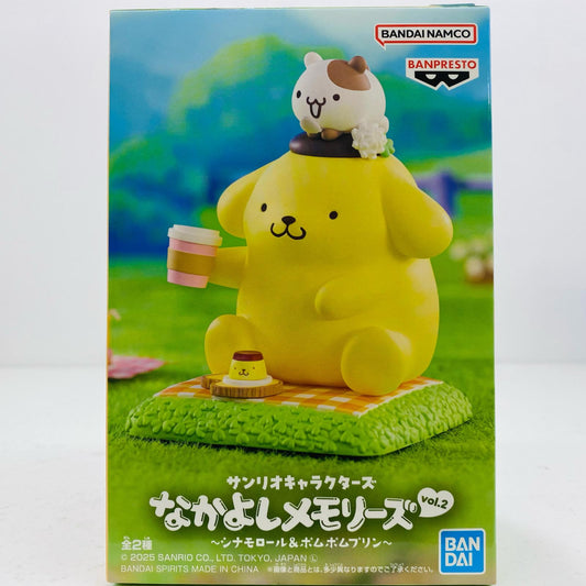 シナモロール-なかよしメモリーズvol.2～シナモロール＆ポムポムプリン～「サンリオキャラクターズ」【フィギュア】