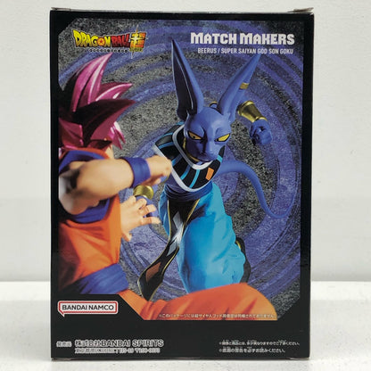 ビルス（VS超サイヤ人ゴッド孫悟空）MATCHMAKERS「ドラゴンボール超」【フィギュア】
