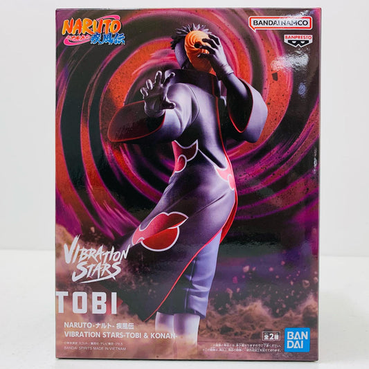 【中古】 トビ-VIBRATIONSTARS-TOBI＆KONAN-「NARUTO-ナルト-疾風伝」 ナルト フィギュア トビ VIBRATION STARS 2750801【フィギュア】【飾磨店】