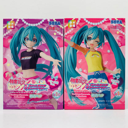 【中古】 2体セット(ラブ衣装Ver.＆ベリー衣装Ver.)初音ミク-Desktop×DecorateCollections「初音ミク×オシャレ魔女ラブandベリー」【フィギュア】
