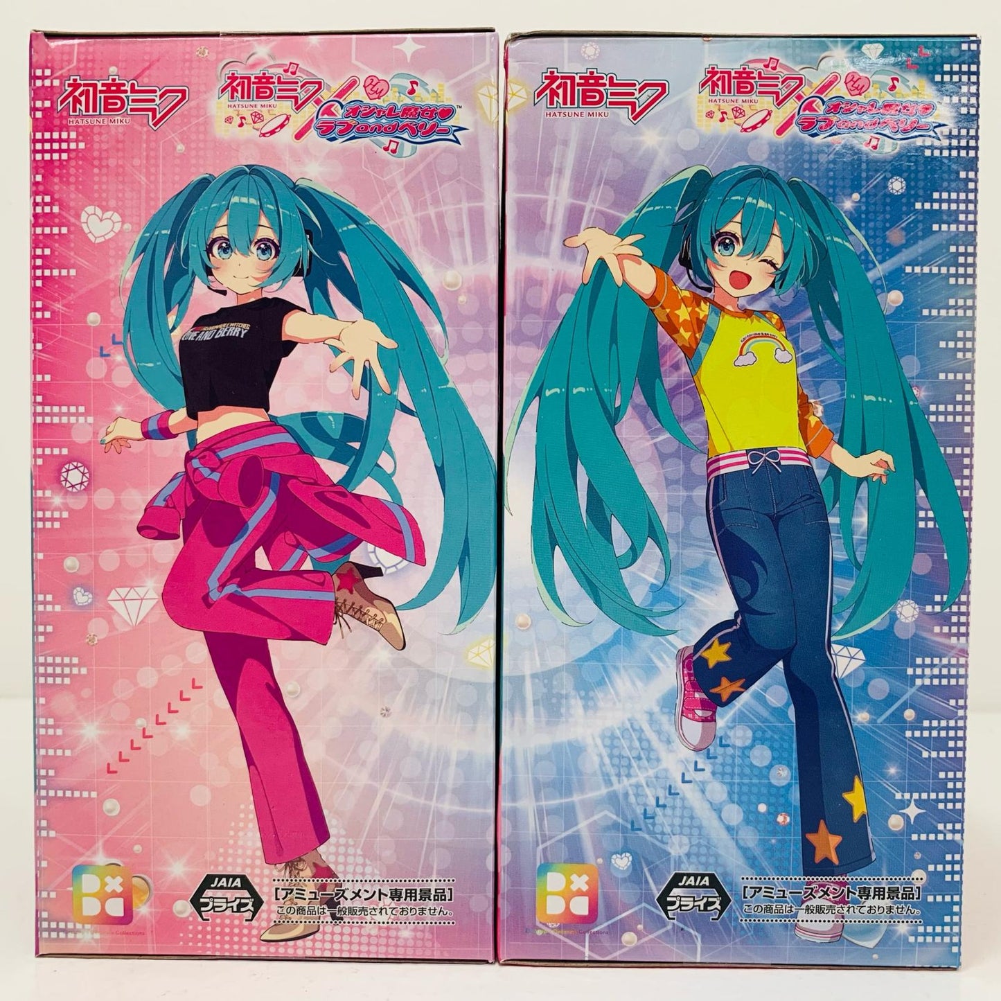 【中古】 2体セット(ラブ衣装Ver.＆ベリー衣装Ver.)初音ミク-Desktop×DecorateCollections「初音ミク×オシャレ魔女ラブandベリー」【フィギュア】