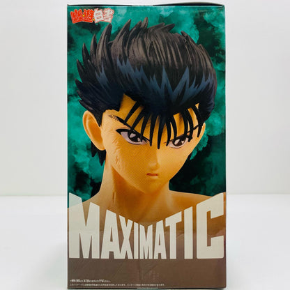 【中古】 浦飯幽助-MAXIMATIC""YUSUKEURAMESHI""「幽☆遊☆白書」 幽遊白書 フィギュア 浦飯幽助 MAXIMATIC 2763177【フィギュア】【飾磨店】