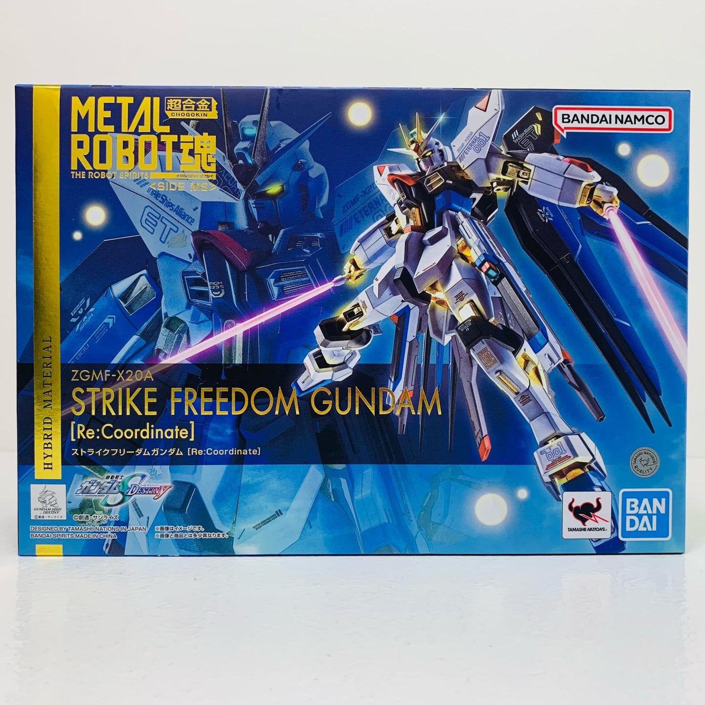 【中古】 METALROBOT魂＜SIDEMS＞ストライクフリーダムガンダム[Re：Coordinate]「機動戦士ガンダムSEEDDESTINY」 ガンダム フィギュア SIDEMS ストライクフリーダムガンダムRe：Coordinate METAL ROBOT魂【フィギュア】【飾磨店】