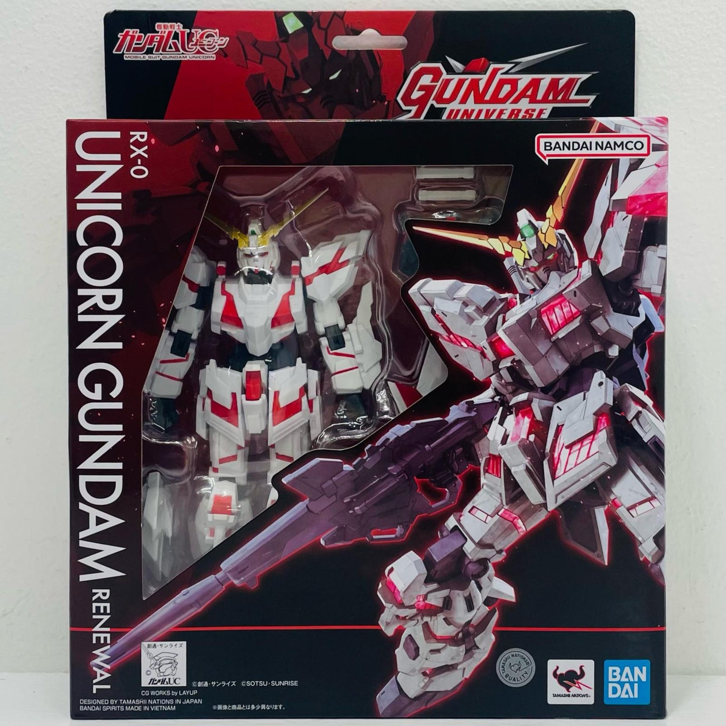 GUNDAMUNIVERSE RX-0 UNICORNGUNDAM RENEWAL「機動戦士ガンダムUC」【フィギュア】