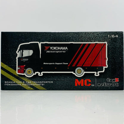 【中古】 1/64 スカニア S 730 - RHD YOKOHAMA(ブラック×レッド) [KS-017-122]