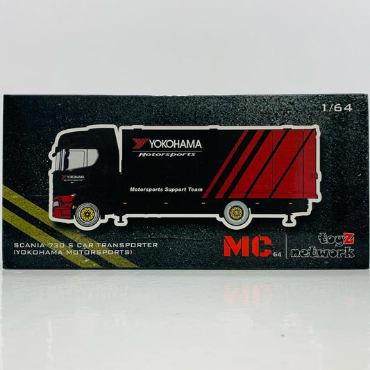 【中古】 1/64 スカニア S 730 - RHD YOKOHAMA(ブラック×レッド) [KS-017-122]
