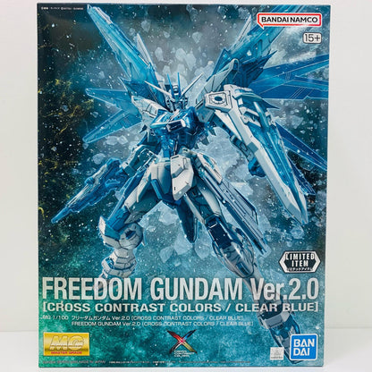 [Used] 1/100 MG ZGMF-X10A Freedom Gundam Ver.2.0 (CROSS CONTRAST COLORS/CLEAR BLUE) "Mobile Suit Gundam SEED" Event Limited Item