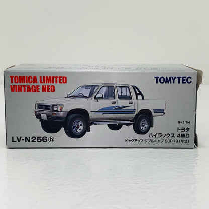 【中古】 1/64 LV-N256b トヨタ ハイラックス4WDピックアップ ダブルキャブ SSR 91年式(ホワイト) 「トミカリミテッドヴィンテージNEO」 [324645]【フィギュア】
