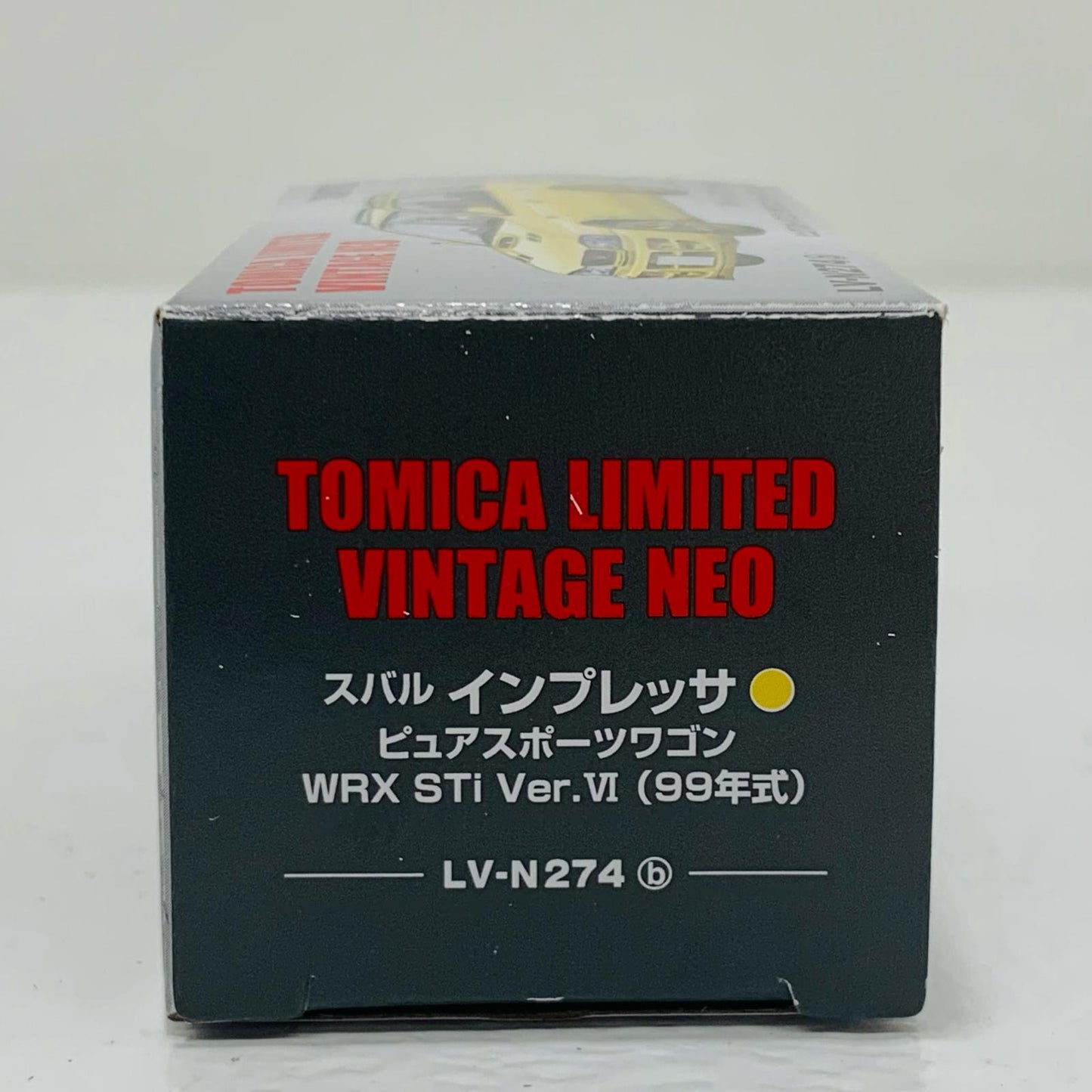 【中古】 1/64 LV-N274b スバル インプレッサ ピュアスポーツワゴン WRX STi Ver.VI 99年式(イエロー)「トミカリミテッドヴィンテージNEO」 [320371]【フィギュア】