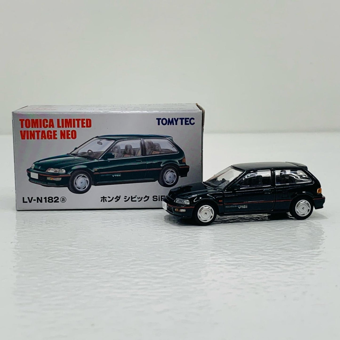 【中古】 1/64 LV-N182a Honda シビック SiR-II(グリーン) 「トミカリミテッドヴィンテージNEO」 [290056]