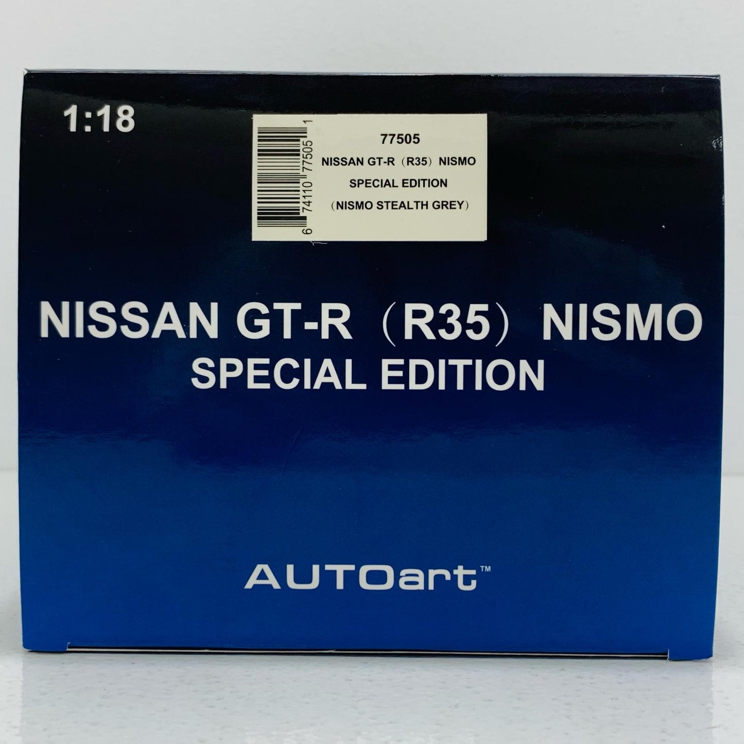おもちゃ・玩具 1/18 日産 GT-R (R35) ニスモ スペシャルエディション(NISMOステルスグレー) 「オートアート・コンポジットモデルシリーズ」 [77505] 日産 GT-R (R35) スケール ニスモ スペシャルエディション(NISMOステルスグレー) '1/18 77505