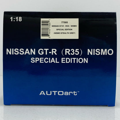 おもちゃ・玩具 1/18 日産 GT-R (R35) ニスモ スペシャルエディション(NISMOステルスグレー) 「オートアート・コンポジットモデルシリーズ」 [77505] 日産 GT-R (R35) スケール ニスモ スペシャルエディション(NISMOステルスグレー) '1/18 77505