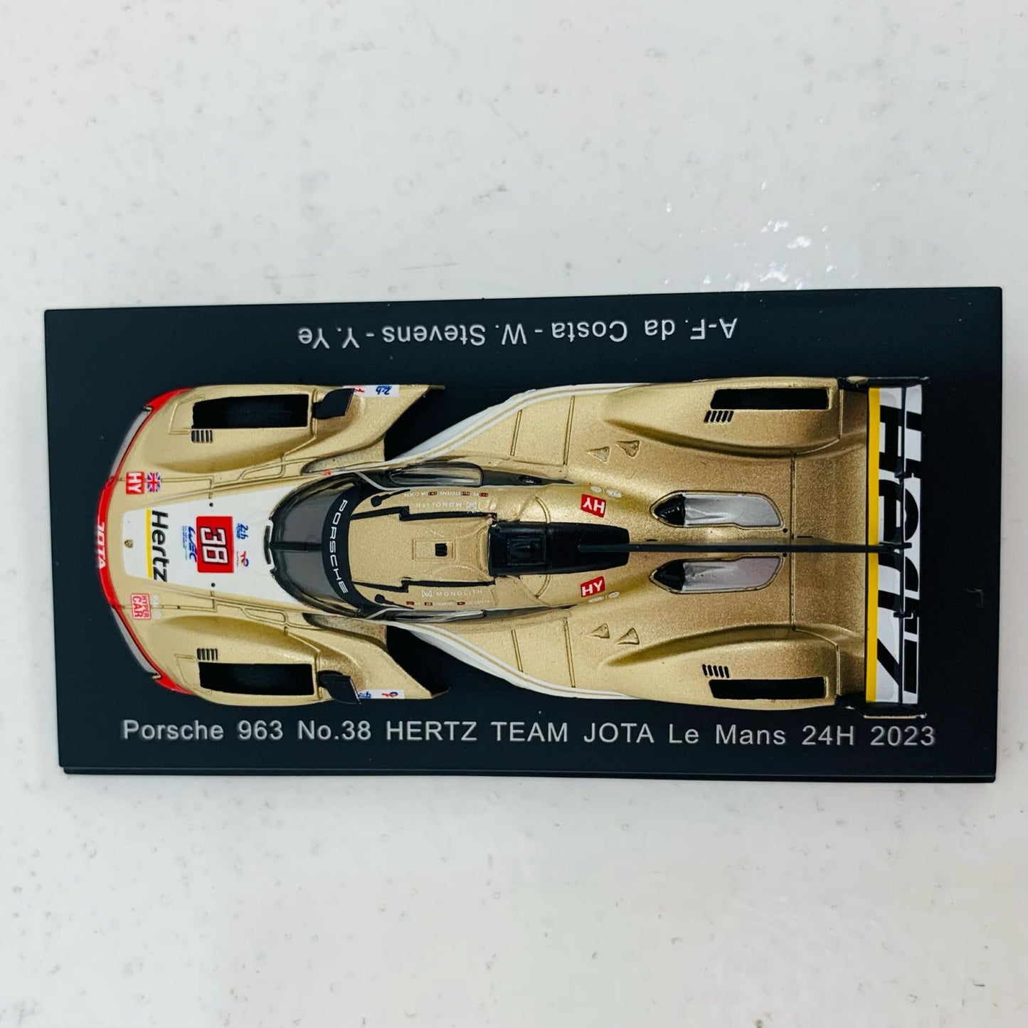 【中古】 1/64 Porsche 963 HERTZ TEAM JOTA Le Mans 24H 2023 A-F. da Costa - W. Stevens - Y. Ye #38 [Y302]
