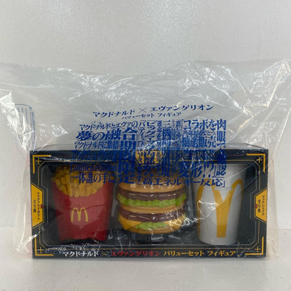 ビッグマック初号機＆マックフライポテト弐号機＆マックシェイク零号機「マクドナルド×エヴァンゲリオン」バリューセットフィギュア【フィギュア】