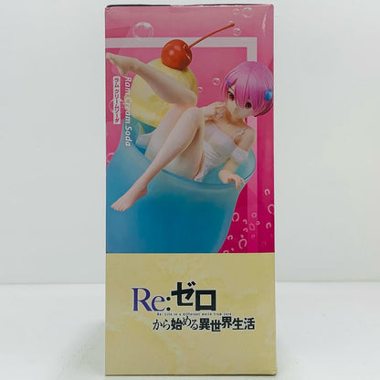 【中古】 ラム～クリームソーダ～1/7スケールフィギュア「Re:ゼロから始める異世界生活」【フィギュア】