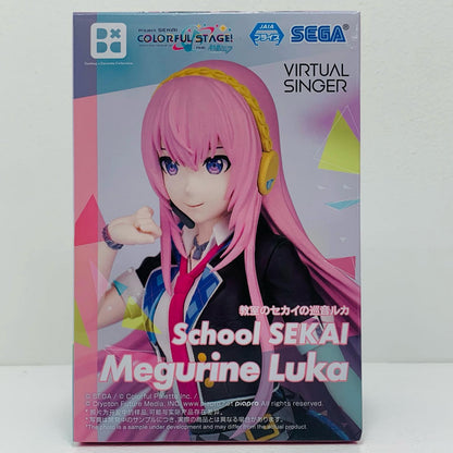 【中古】 教室のセカイの巡音ルカ-Desktop×DecorateCollections「プロジェクトセカイカラフルステージ！feat.初音ミク」【フィギュア】