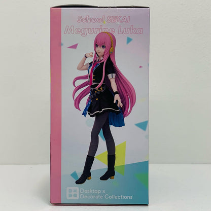 【中古】 教室のセカイの巡音ルカ-Desktop×DecorateCollections「プロジェクトセカイカラフルステージ！feat.初音ミク」【フィギュア】