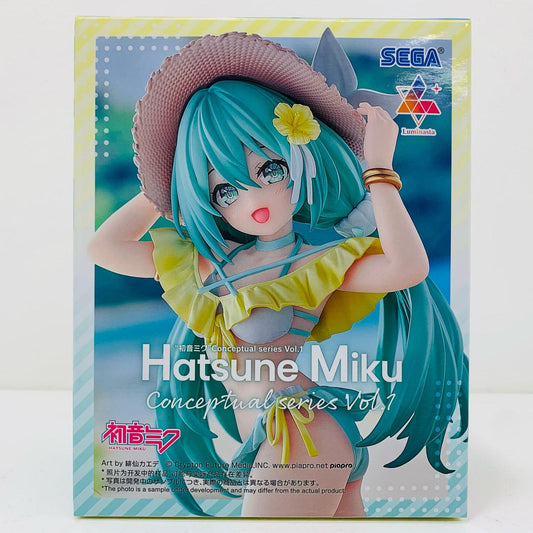【中古】 初音ミク～ConceptualseriesVol.1～Luminasta「初音ミクシリーズ」【フィギュア】