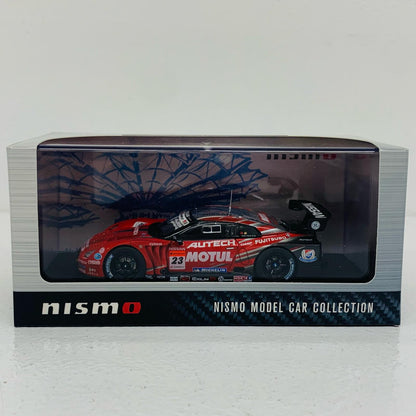 【中古】 1/43 MOTUL AUTECT GT-R SUPER GT 2010 SEPANG #23(レッド×グレー) 「NISMOMODELCARCOLLECTION」 [KWAM122065]