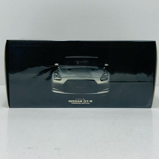 【中古】 1/18 08473S NISSAN GT-R 2008 PLEMIUM EDTION(Silver) ダイキャストモデル【飾磨店】