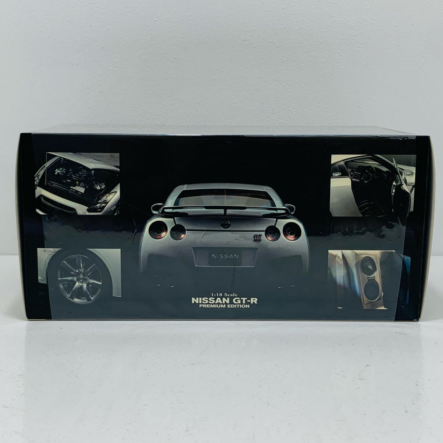 【中古】 1/18 08473S NISSAN GT-R 2008 PLEMIUM EDTION(Silver) ダイキャストモデル【飾磨店】