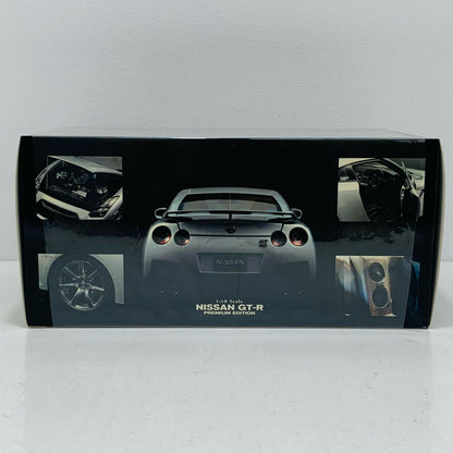 【中古】 1/18 08473S NISSAN GT-R 2008 PLEMIUM EDTION(Silver) ダイキャストモデル【飾磨店】