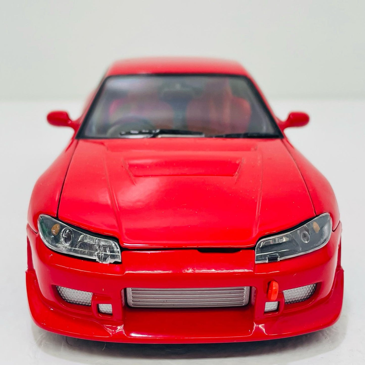 【中古】 1/24 ニッサン シルビア S15 スポイラー無(レッド) [WE22485NSR]