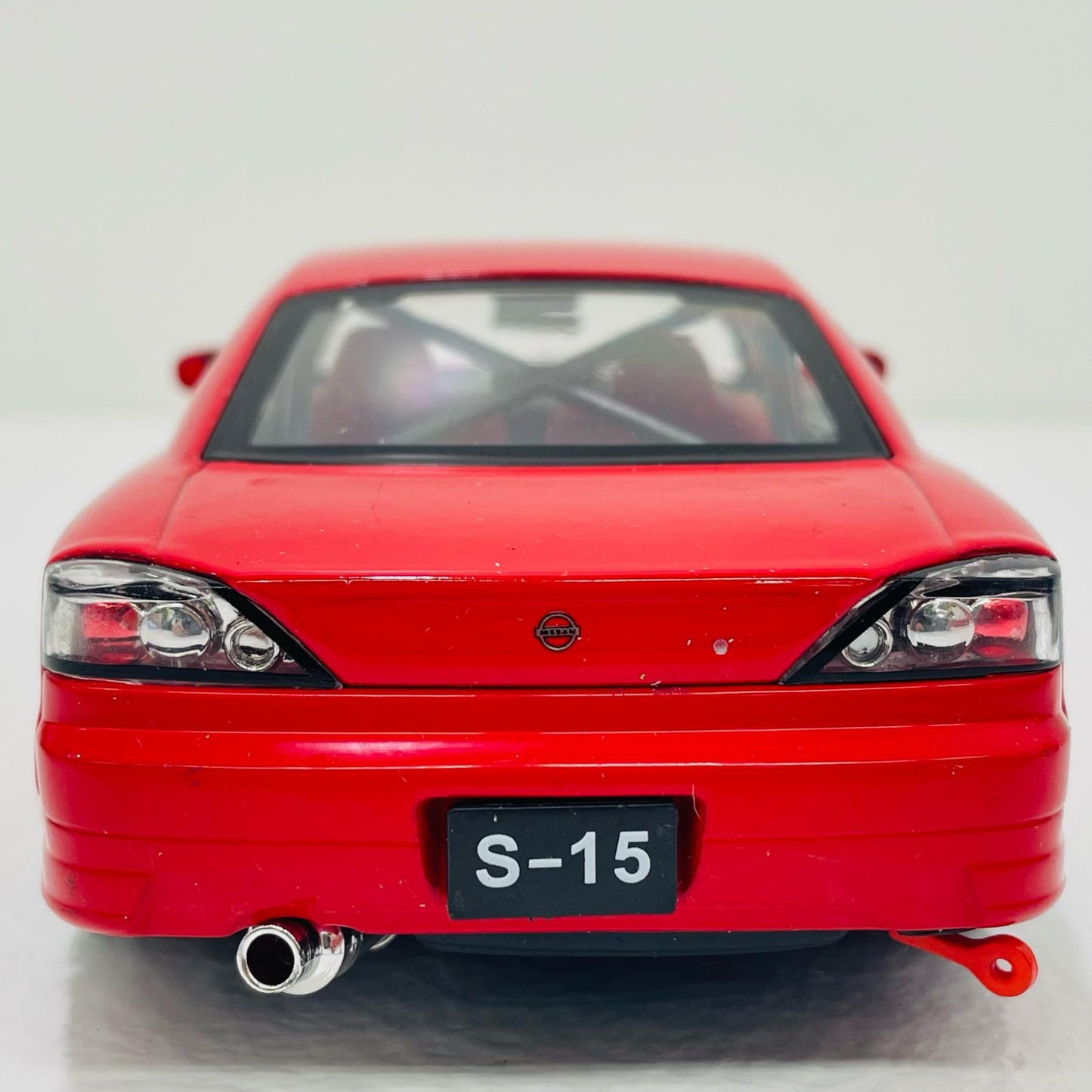 【中古】 1/24 ニッサン シルビア S15 スポイラー無(レッド) [WE22485NSR]