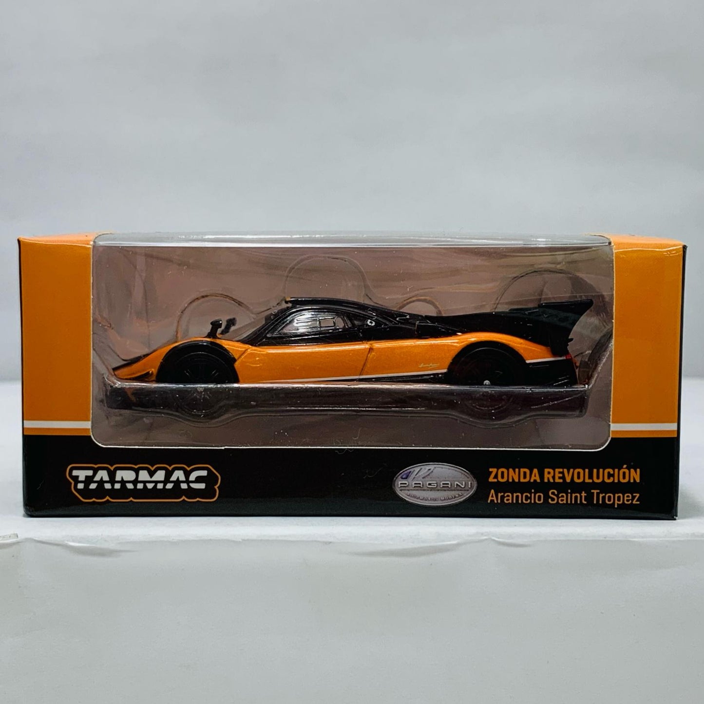 【中古】 1/64 Pagani Zonda Revolucion Arancio Saint Tropez [T64G-TL016-OR]