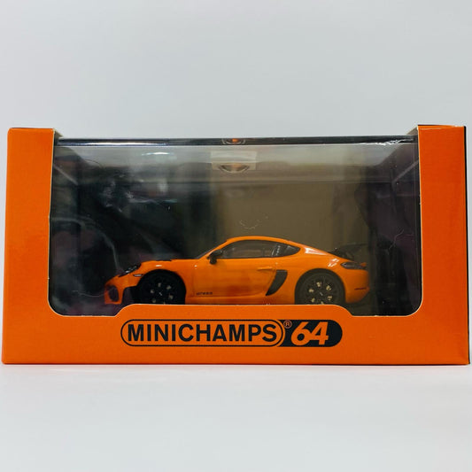【中古】 1/64 Porsche Cayman GT4 RS(パステルオレンジ) [T64MC-004-OR]