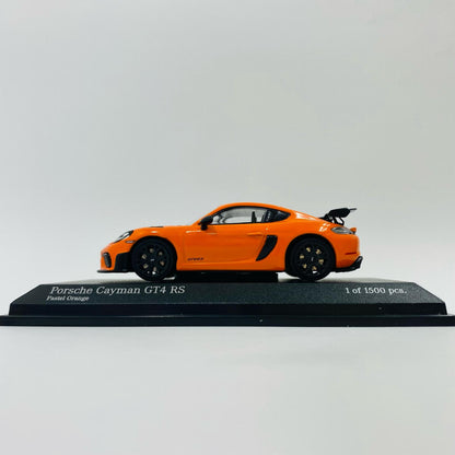 【中古】 1/64 Porsche Cayman GT4 RS(パステルオレンジ) [T64MC-004-OR]