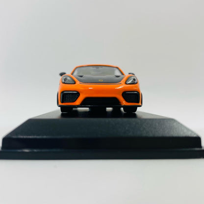 【中古】 1/64 Porsche Cayman GT4 RS(パステルオレンジ) [T64MC-004-OR]