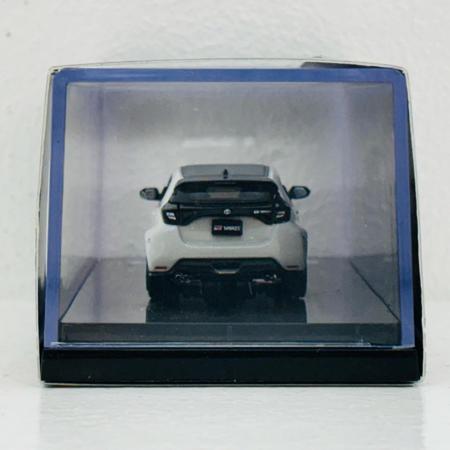 【中古】 1/64 トヨタ GR ヤリス RZ ハイパフォーマンス GR パーツ(プラチナホワイトパールマイカ) [HJ642024GPW]