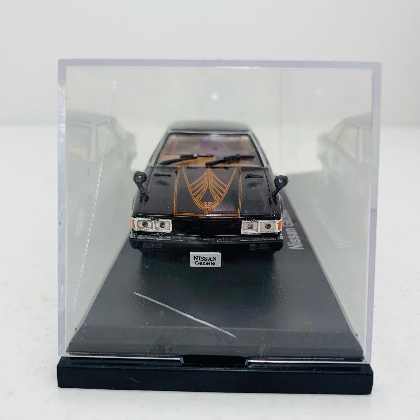 【中古】 [単品] 1/43 Nissan Gazelle 1979 (ブラック) 「国産名車コレクション」 第47号付録【飾磨店】