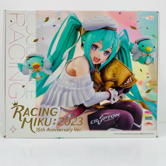 【中古】 レーシングミク2023 15thAnniversaryVer.「キャラクター・ボーカル・シリーズ01初音ミク」1/6プラスチック製塗装済み完成品【フィギュア】